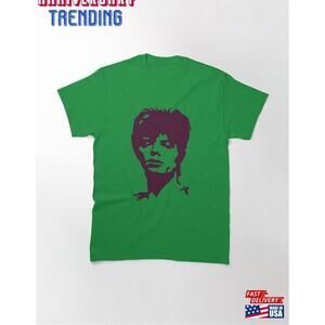 David Bowie 70S Cerise Classic Tshirt Unisex